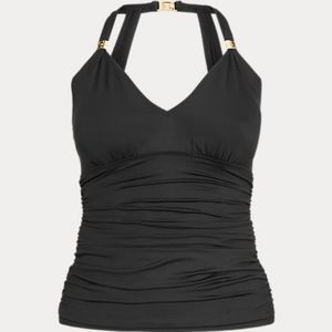 Halter Tankini & Skirted Hipster Bottom